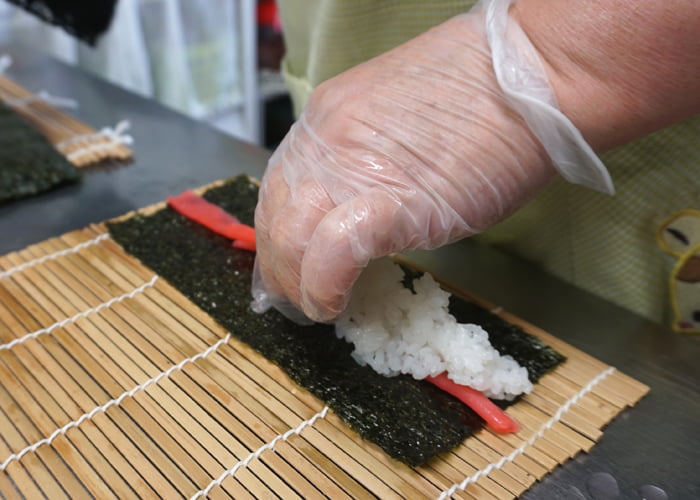 太巻き寿司の工程１
